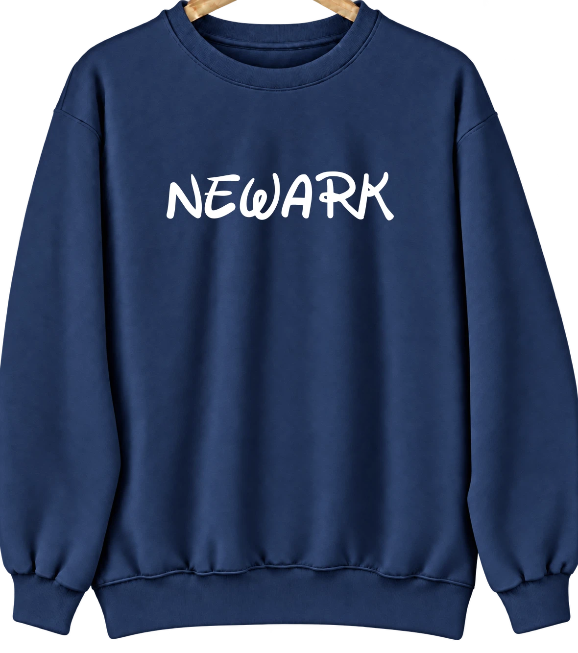 Newark, Ohio Hometown Crewneck — Navy