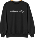 Carson City, Nevada Hometown Crewneck — Black