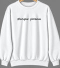 Biscayne Gardens, Florida Hometown Crewneck — White