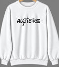 Algiers, Vermont Hometown Crewneck — White