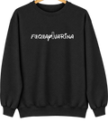 Fuquay-Varina, North Carolina Hometown Crewneck — Black