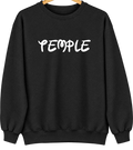 Temple, Texas Hometown Crewneck — Black