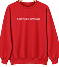 Colorado Springs, Colorado Hometown Crewneck — Red