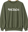 Malden, Massachusetts Hometown Crewneck — Military Green