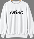Chino, California Hometown Crewneck — White