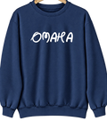 Omaha, Nebraska Hometown Crewneck — Navy