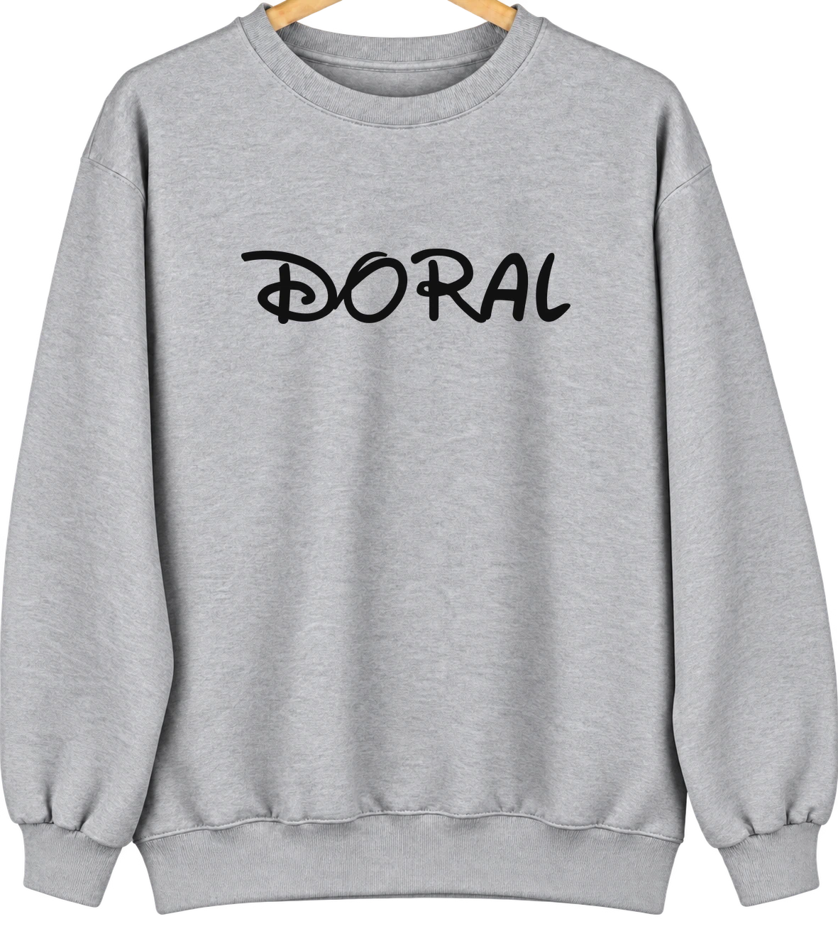Doral, Florida Hometown Crewneck — Sport Grey