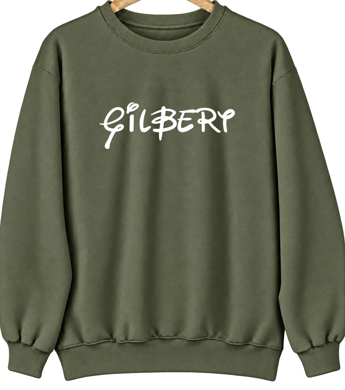 Gilbert, Arizona Hometown Crewneck — Military Green
