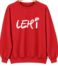 Lehi, Utah Hometown Crewneck — Red