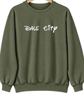 Dale City, Virginia Hometown Crewneck — Military Green