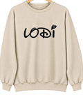 Lodi, California Hometown Crewneck — Sand