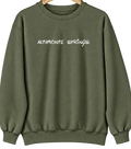 Altamonte Springs, Florida Hometown Crewneck — Military Green