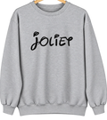 Joliet, Illinois Hometown Crewneck — Sport Grey