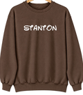 Stanton, California Hometown Crewneck — Brown