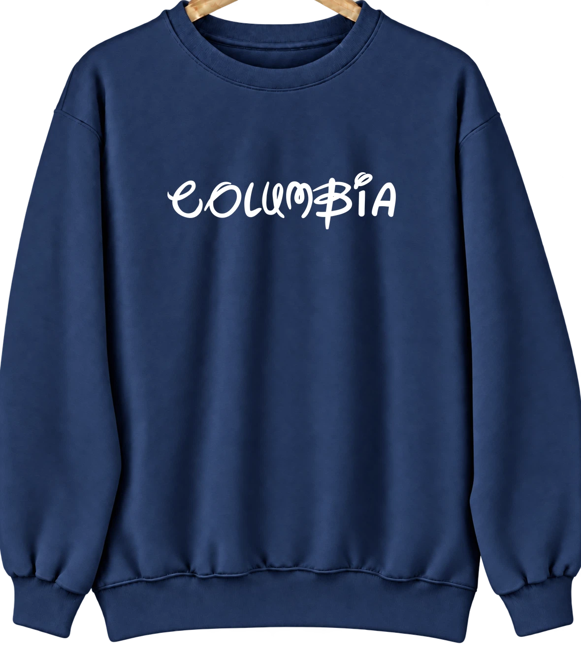 Columbia, South Carolina Hometown Crewneck — Navy