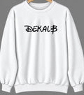 DeKalb, Illinois Hometown Crewneck — White