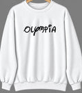 Olympia, Washington Hometown Crewneck — White