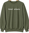 Mount Vernon, New York Hometown Crewneck — Military Green