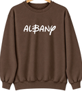 Albany, Georgia Hometown Crewneck — Brown