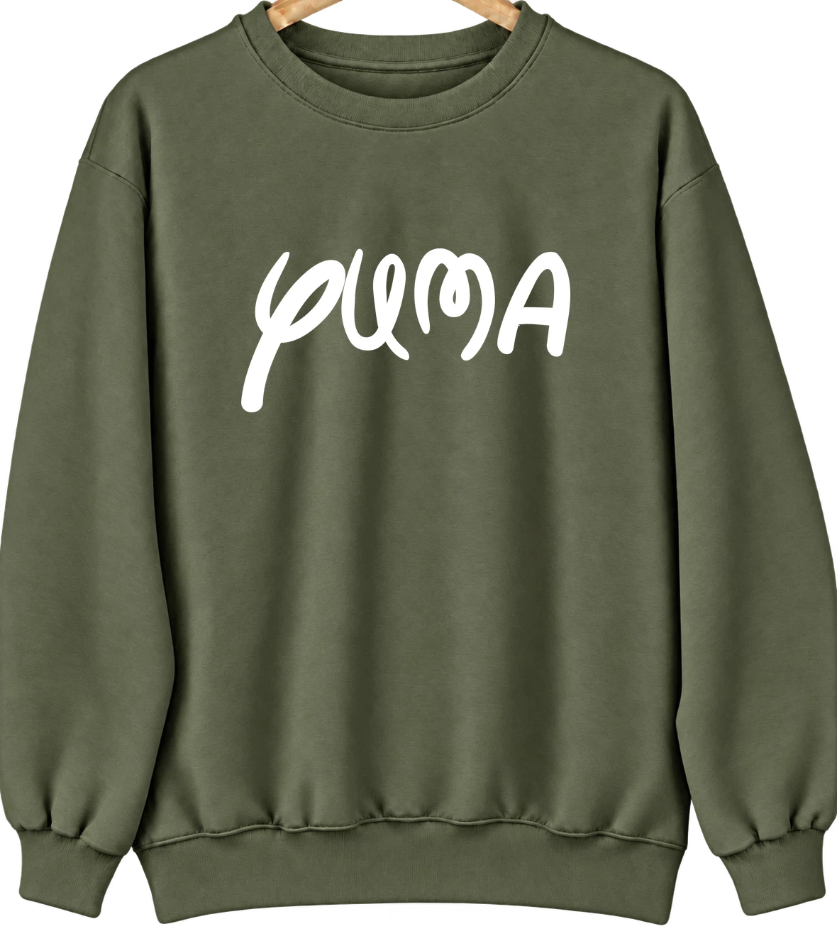 Yuma, Arizona Hometown Crewneck — Military Green