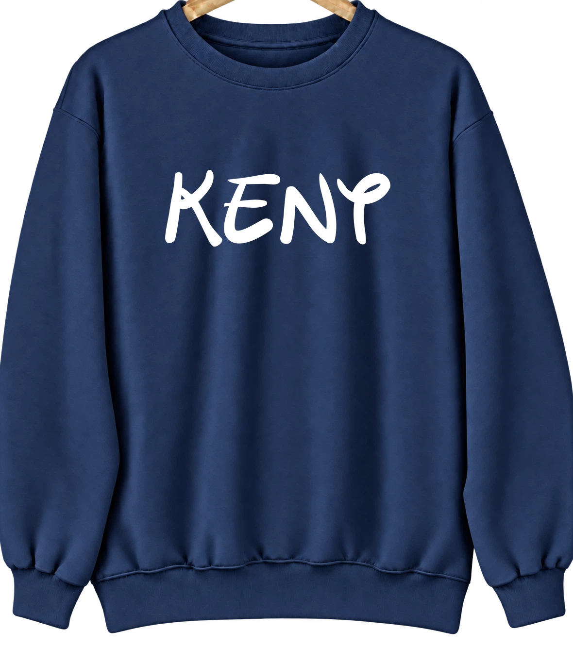Kent, Washington Hometown Crewneck — Navy