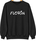 Florin, California Hometown Crewneck — Black