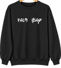 Palm Bay, Florida Hometown Crewneck — Black