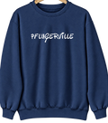 Pflugerville, Texas Hometown Crewneck — Navy