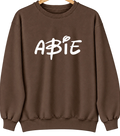 Abie, Nebraska Hometown Crewneck — Brown