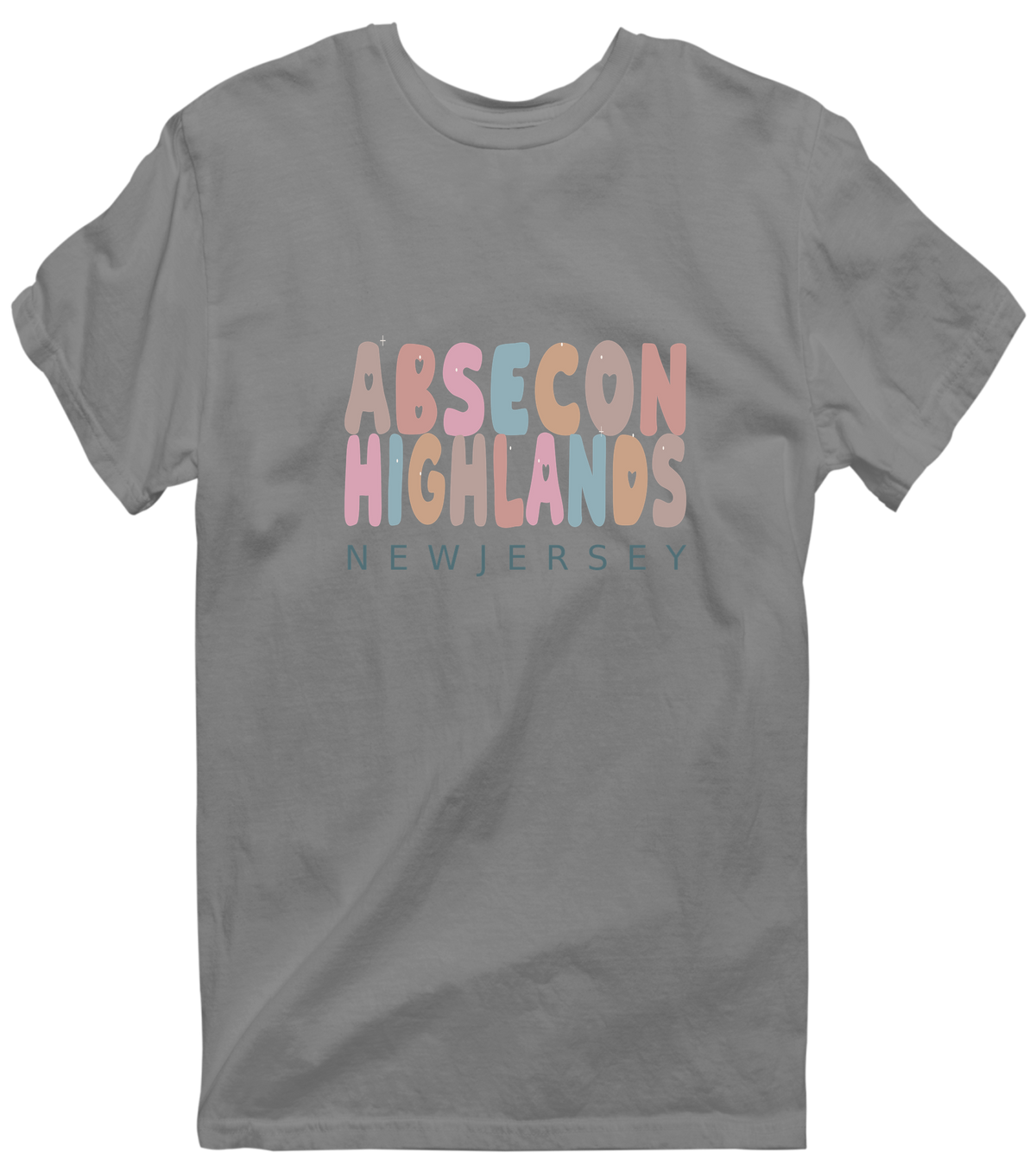 Absecon Highlands, New Jersey Hometown T-Shirt - Dark Heather