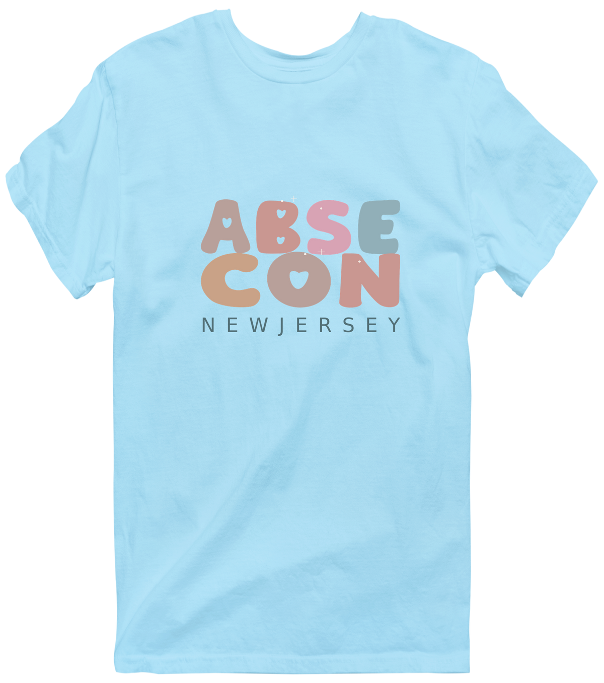 Absecon, New Jersey Hometown T-Shirt - Light Blue