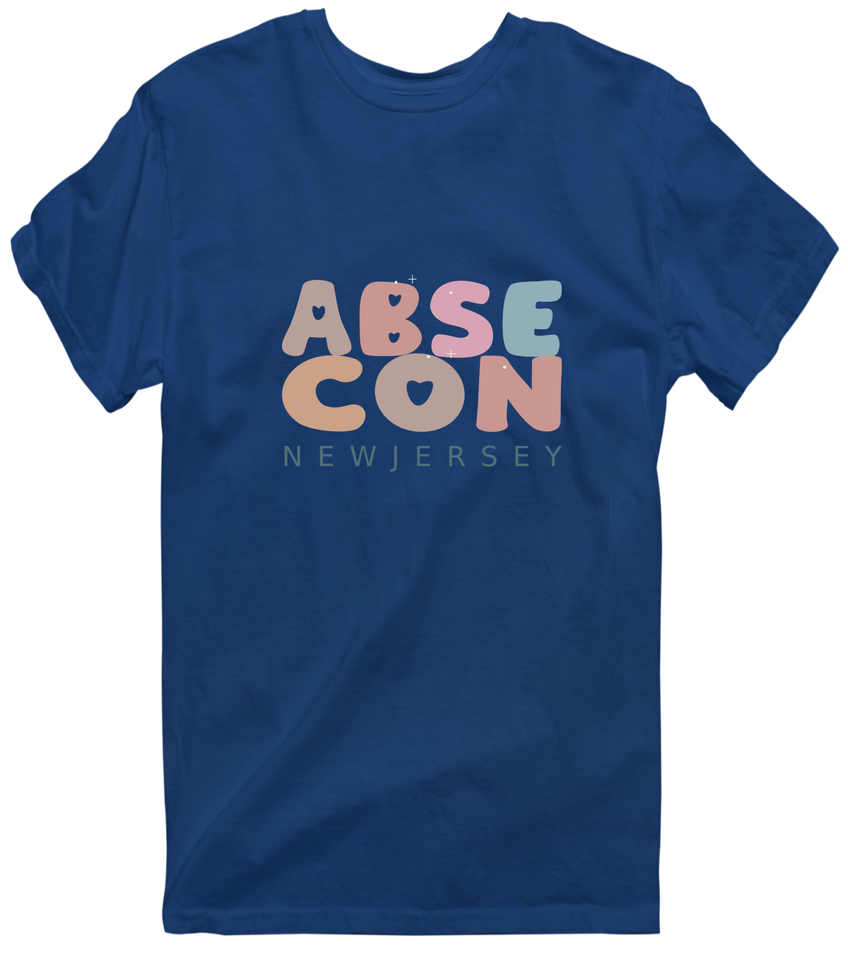 Absecon, New Jersey Hometown T-Shirt - Navy