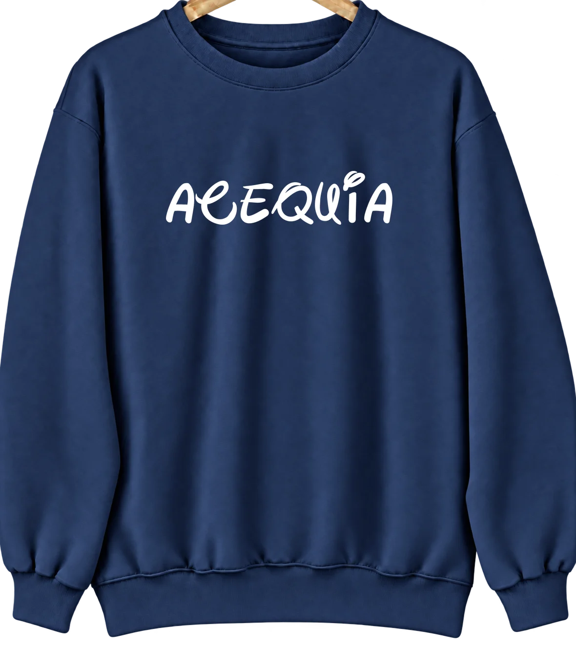 Acequia, Idaho Hometown Crewneck — Navy