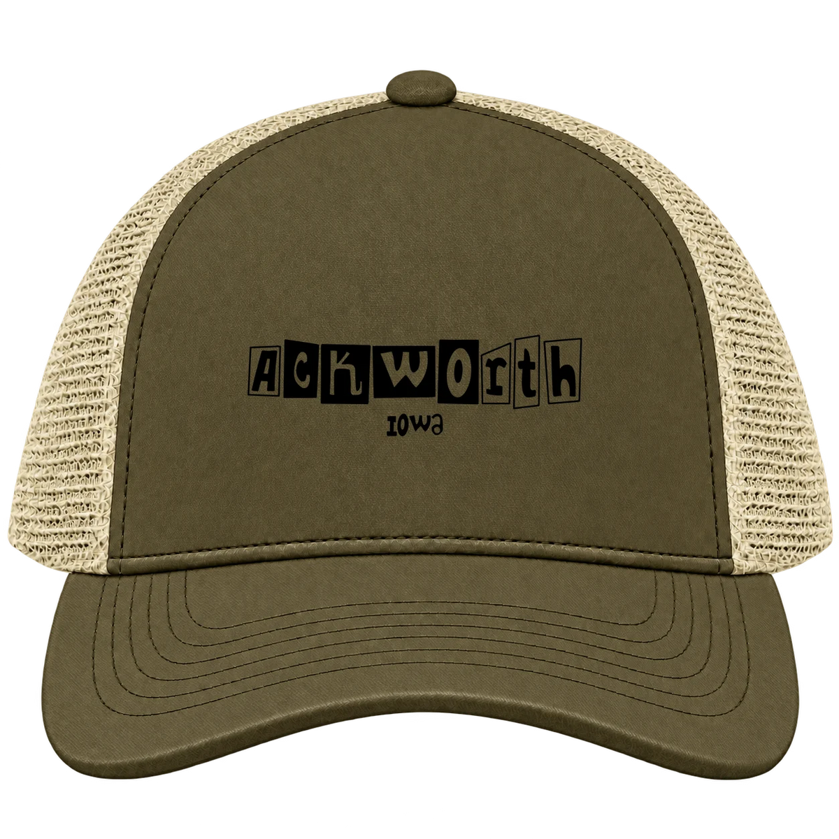 Ackworth, Iowa Hometown Trucker Cap