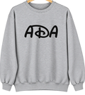 Ada, Kansas Hometown Crewneck — Sport Grey