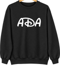 Ada, Minnesota Hometown Crewneck — Black