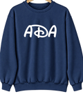 Ada, Oklahoma Hometown Crewneck — Navy