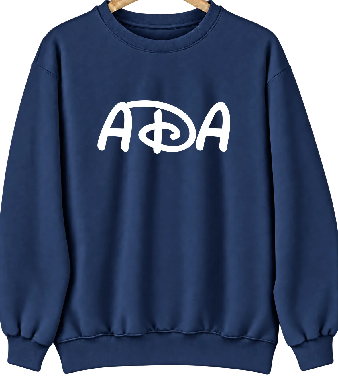 Ada, Oklahoma Hometown Crewneck — Navy