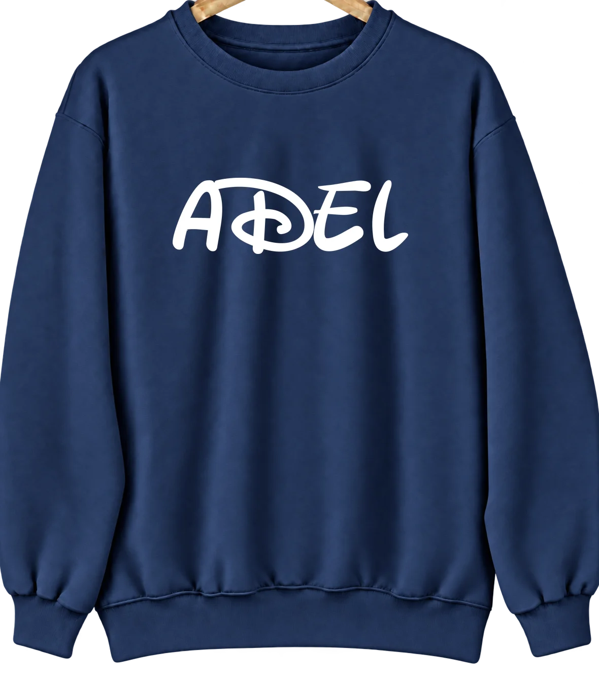 Adel, Iowa Hometown Crewneck — Navy