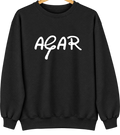 Agar, South Dakota Hometown Crewneck — Black
