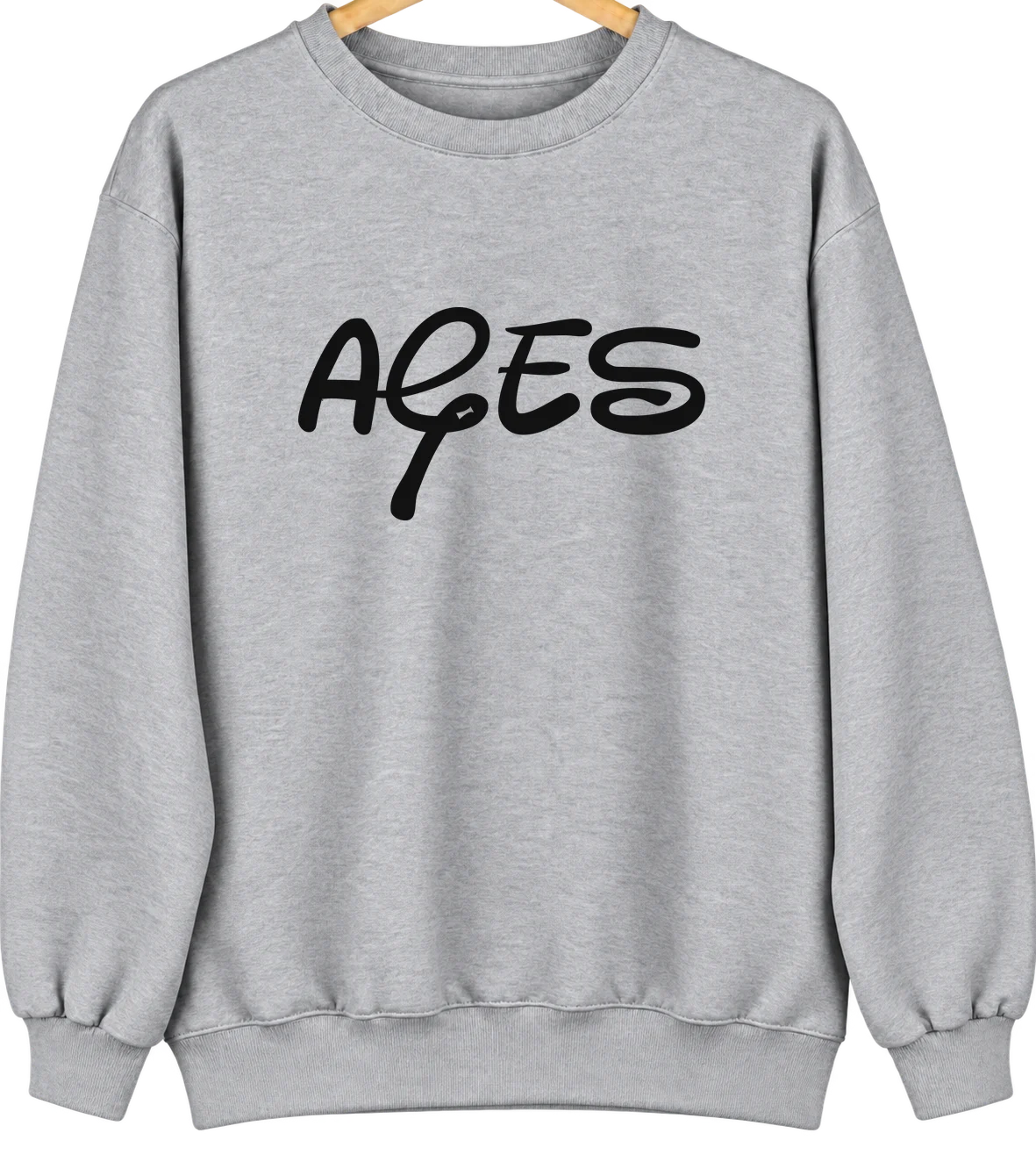 Ages, Kentucky Hometown Crewneck — Sport Grey