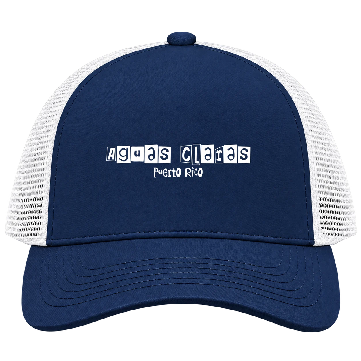 Aguas Claras, Puerto Rico Hometown Trucker Cap