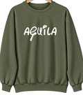 Aguila, Arizona Hometown Crewneck — Military Green
