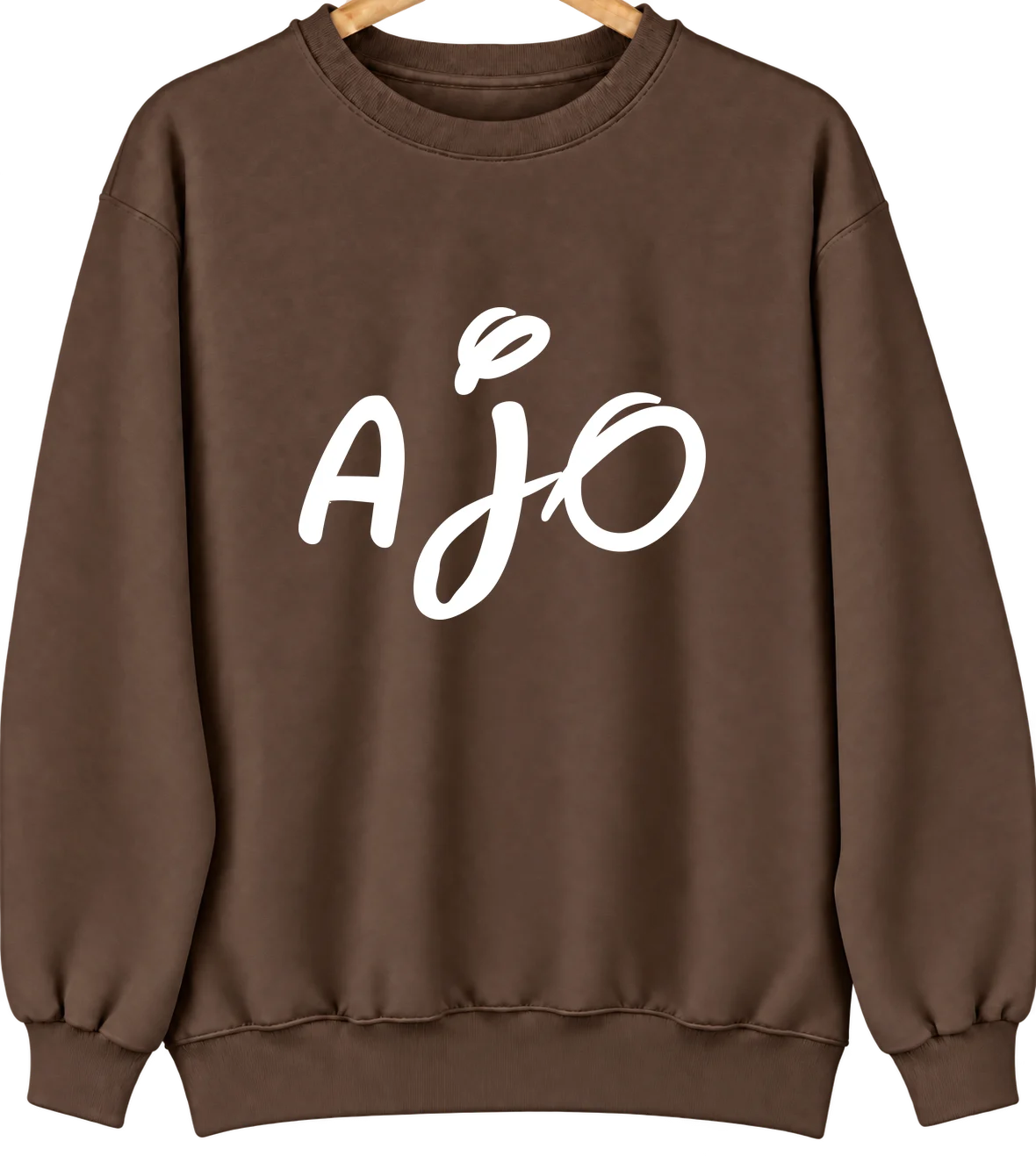 Ajo, Arizona Hometown Crewneck — Brown