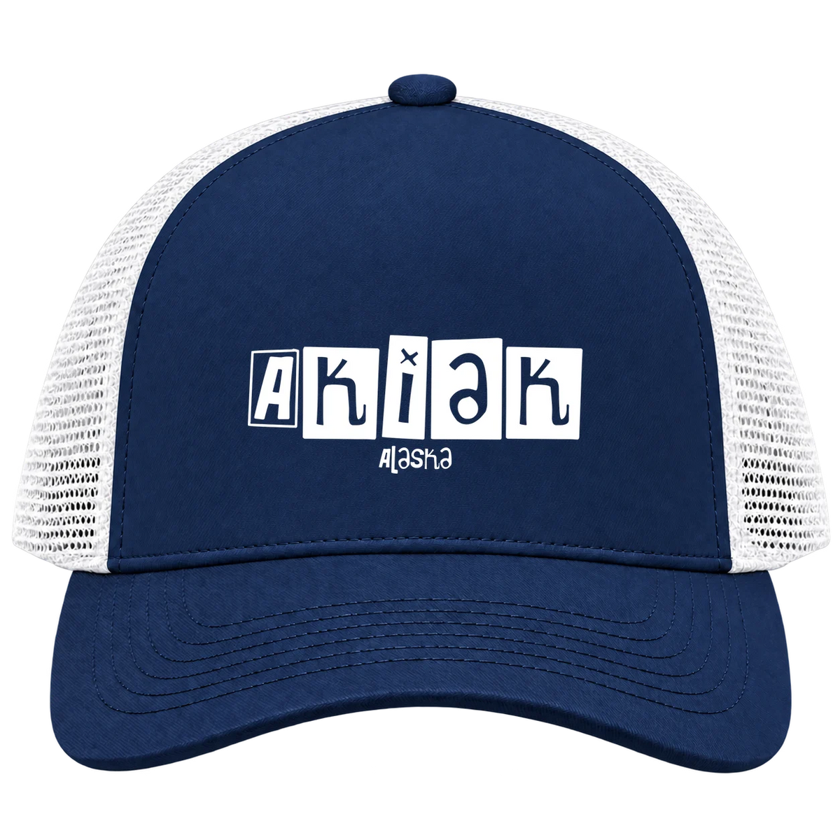 Akiak, Alaska Hometown Trucker Cap