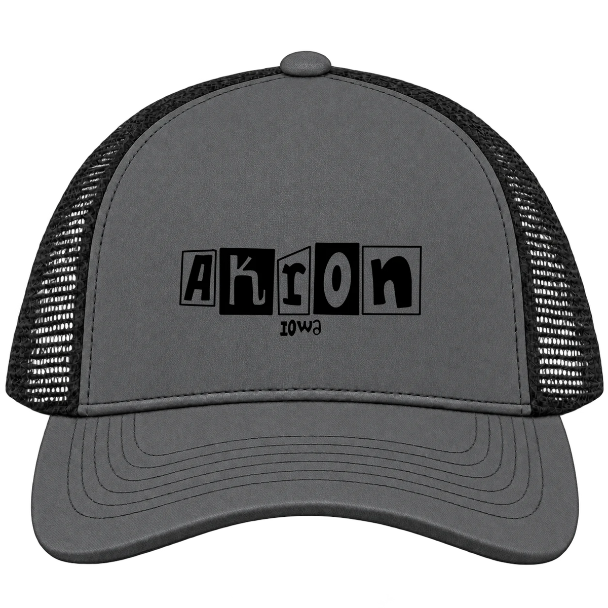 Akron, Iowa Hometown Trucker Cap