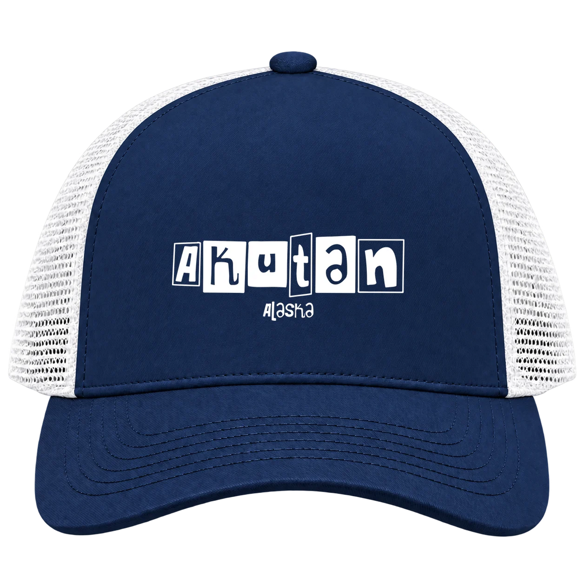 Akutan, Alaska Hometown Trucker Cap
