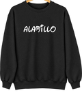 Alamillo, New Mexico Hometown Crewneck — Black