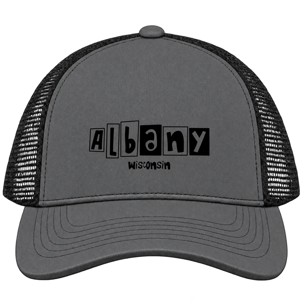Albany, Wisconsin Hometown Trucker Cap