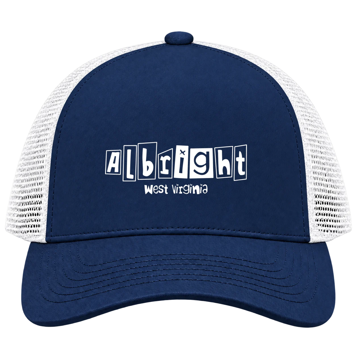 Albright, West Virginia Hometown Trucker Cap